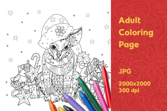Adult Coloring Page for Creative Sellers