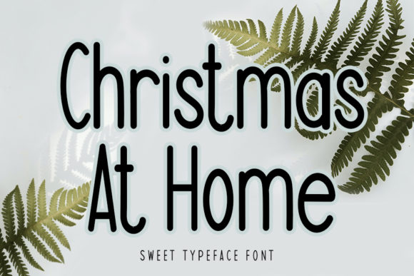 Christmas at Home Sans Serif