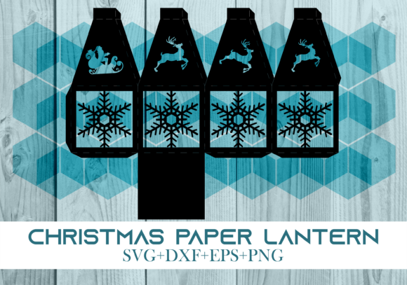 Christmas Paper Lantern Series 0154