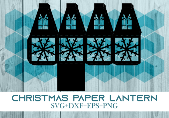 Christmas Paper Lantern Series 0174