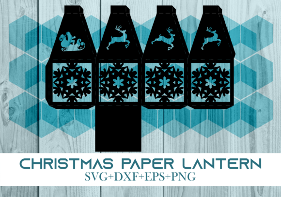 Christmas Paper Lantern Series 0232