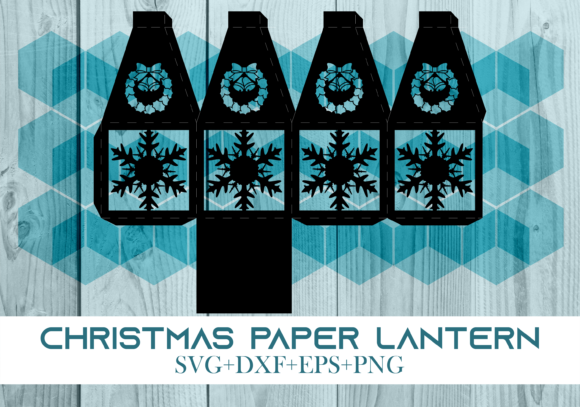 Christmas Paper Lantern Series 0821
