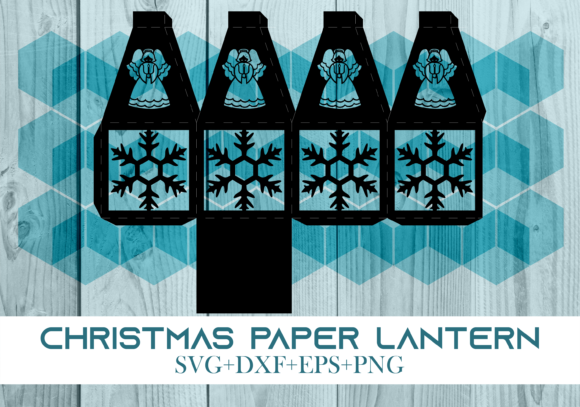 Christmas Paper Lantern Series 0836