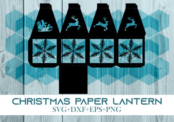 Christmas Paper Lantern Series 0882