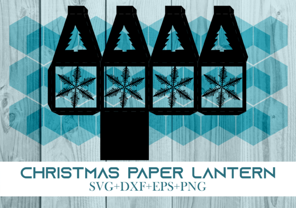 Christmas Paper Lantern Series 0883