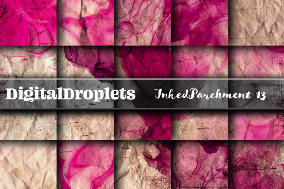 Inked Parchment Collection 13 Backgrounds