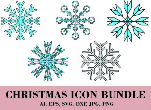 Snowflake Icon Bundles for Local Branding