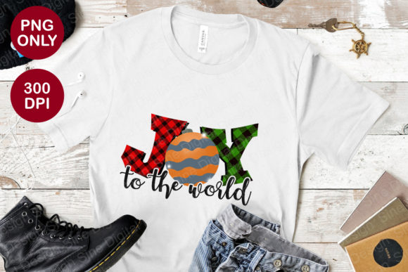 Sublimation - Plaid Joy to the World for Crafts